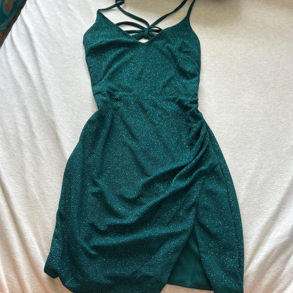 Green Mini Dress